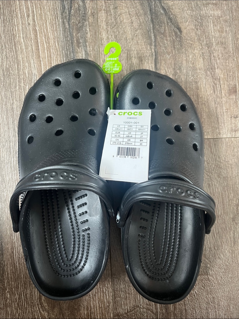 CROCS Classic Clogs in Black
